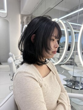 ガガ 心斎橋(GAGA) 韓国/ハイトーンカラー/ワンホンヘア/レイヤーカット/髪質改善