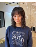ボブカーリーパーマ