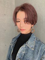 ハルキミナトジャパン センダイ(HARUKI MINATO japan SENDAI)&nbsp;ピンクブラウンショート