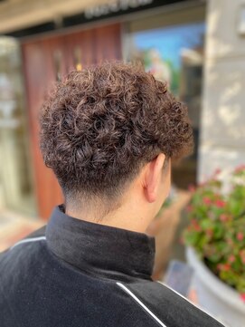 ピュア ポイント 和光店(PURE POINT) 波巻きパーマ／ツーブロック