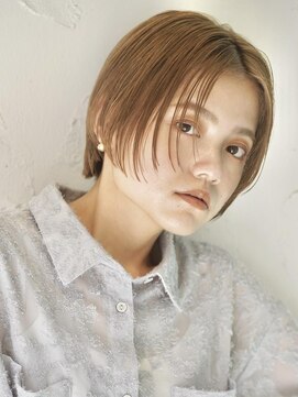 コンティロミー(CONTI ROMMY.) センターパート/マッシュボブ☆マロンベージュ20代～50代