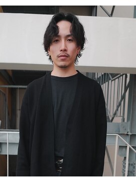 ヨー(Yoh-) 【大人WAVE/星亘祐】スパイラルパーマ/メンズミディアム