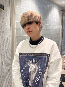 ラパンセヴェール(LA PENSEE VERT) ハイトーンマッシュ×エンドカラー