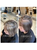 白髪/白髪ぼかし/ハイライト/宇都宮