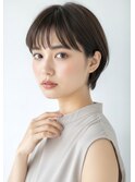 大人かわいいボブスタイル【田中郁矢】