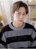 アップバングくせ毛風モテ髪メンズコンマヘアc7川口