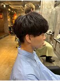 メンズカットパーマ/ニュアンスパーマ/フェザーパーマ[北千住]