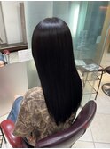髪質改善ストレート