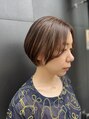 イワッシュ 中山駅店(IwAsh) 丸いシルエットが可愛いショートボブ