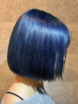 キャラ シャローネ 池袋(Chara Chalone)&nbsp;ブルー/ブルージュボブスタイル【池袋東口/岸雄一】