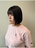 ボブ/顔周りカット/顎下ボブ/顔周りレイヤー/大人ボブ/トレンド