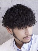 【RIRON】大人マッシュ×波巻きパーマ