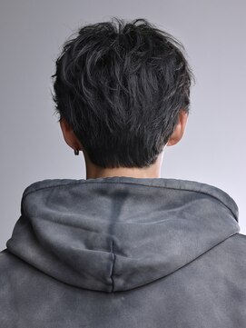 リップス レイ ギンザ(LIPPS Ray GINZA) コンマバングナチュラルフェザーパーマセンターパート バック