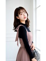 コートフィールエー(CO_T feel.a)&nbsp;【韓国風】モテ髪×くびれミディアム×シースルーバング