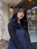インスヘアー 関大前店(INCE HAIR)&nbsp;ブルーインナー