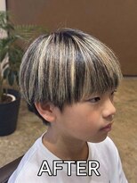 ジェットブラックキューサンロク(JET BLACK 936) キッズメッシュ