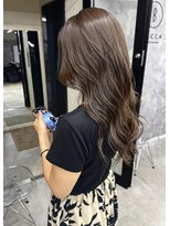 バッカ 横浜桜木町店(BACCA)&nbsp;上品な透明感ベージュ×エアリーロングで叶える艶髪スタイル