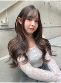 【坂本】ダークグレージュ×レイヤーカット