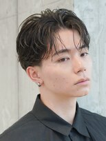 バイフィフス 原宿/表参道(by fifth)&nbsp;原宿メンズパーマニュアンスパーマフェザーパーマセンターパート