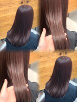 ロックス バイ マグ 松本(rocks BY MAG)&nbsp;10代20代イエベブリーチ無しダブルカラー高発色ピンクブラウン