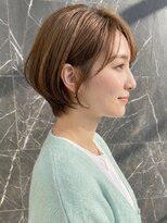 アッシュ 川崎店(Ash) 20代30代40代『大人可愛い丸みショート』Ash川崎店