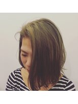 カタチヘアー(HAIR) 2016。。。最高の時間を過ごす。。。シンプルなボブのカタチ