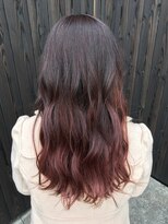 プース ヘアー(Pousse hair) グラデーションカラー【チェリーレッド】