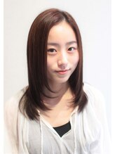 シグネット(signet) 伸ばしかけでもまとまる♪ミディアムストレートヘア