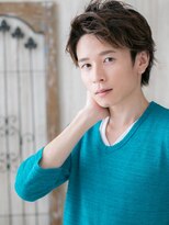 モッズヘア メン 上尾東口店(mod's hair men) ≪mod's men≫アップバングのニュアンスショートc