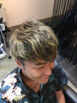 バーバー スタジオ ラフテル(Barber Studio RAFTEL)&nbsp;2ブロック夏男メッシュ