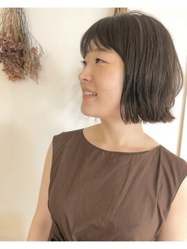 ファッジ 南柏(FUDGE) 【FUDGE】 ミニボブ　インナーハイライト