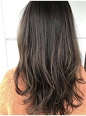 lea☆赤味が苦手な人に☆ハイトーンアッシュベージュカラー♪