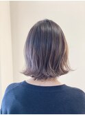 外ハネグラデーションボブ