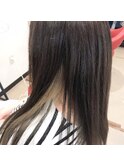 上品で大人なインナーカラー