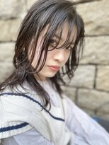 ヌード(NUDE)&nbsp;「NUDE」#大人ガーリー 暗めカラー ダークアッシュ くびれヘア