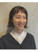 柔らか平行ボブ