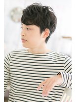 ミック 日暮里店(miq)&nbsp;カーキアッシュサイドパート韓国マッシュショートb1