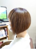 前下がりボブ