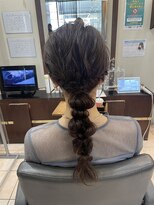 モードケイズ 阿倍野店(MODE K’s) 編み下ろしヘア