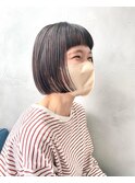 YUJI style  NO.25 切りっぱなしボブ