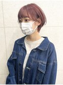 【Anli☆岩瀬萌】マニッシュショート ストロベリーピンク