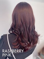 ヘアープロデュース ラピセット 松山(Lapset) 20代30代40代大人可愛いラズベリーピンク透明感