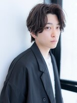 20代メンズ/波巻き/刈り上げ/束間ショート/ハイライト