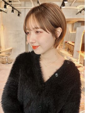 リール 銀座(R'EEL) シースルーショートボブ