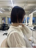 ボブ/ミニボブ/切りっぱなしボブ/ミディアム/ミディアムボブ