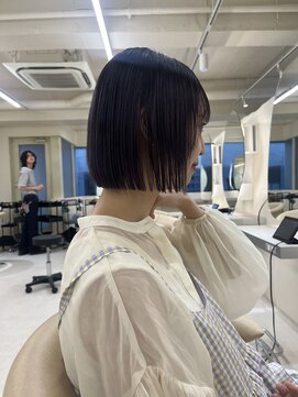 ニコ トウキョウ ヨコハマ(nico) ボブ/ミニボブ/切りっぱなしボブ/ミディアム/ミディアムボブ