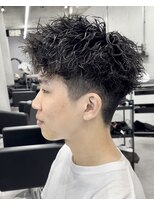 リベル(LIBER) 八王子/八王子駅/ツイストスパイラルパーマ/メンズパーマ/眉毛