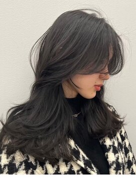 レビジュヘアー 桂店(LEVIJU HAIR) 韓国レイヤースタイル