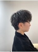 【メンズ】ウルフツイストスパイラルパーマ