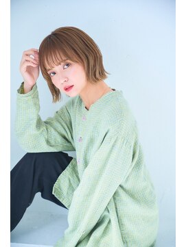 リトル 日田(little) くびれ外はねボブ